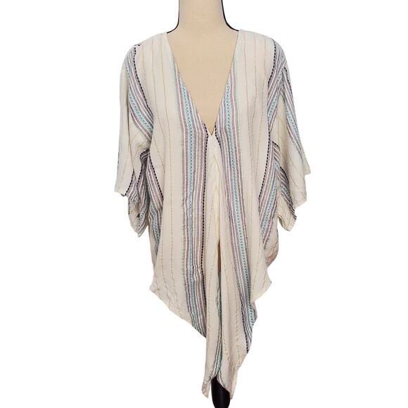 Lovestitch Metallic Blouse Size L - Picture 1 of 8